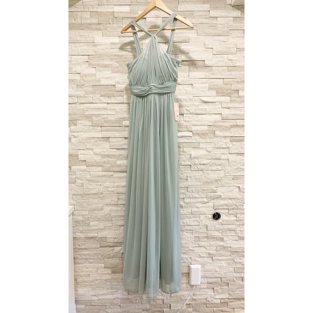 Birdy Grey Light Blue Maxi Dress